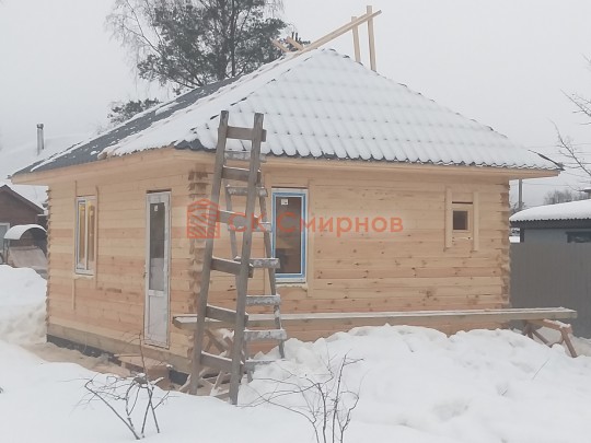 Январь 2022 - баня из бруса №119