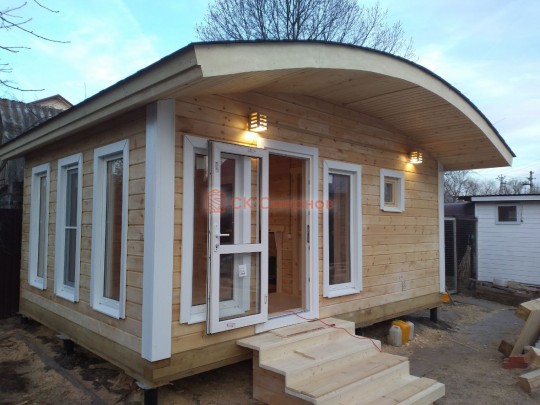 Март 2020 - баня из бруса №62