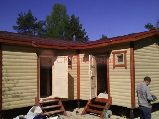 Май 2016 - каркасная баня №21