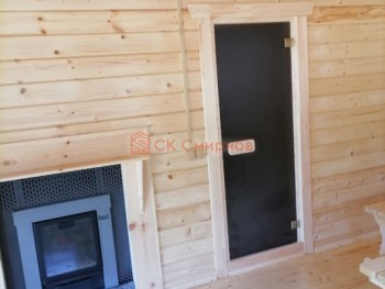 Фото №74: баня из бруса 108