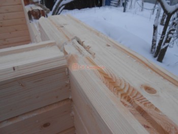 Фото №10: дом из бруса 140