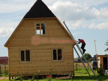 Фото №4: дом из бруса 24