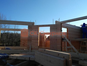 Фото №65: баня из бруса 33