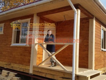 Фото №4: баня из бруса 54