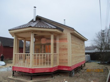 Фото №31: баня из бруса 57