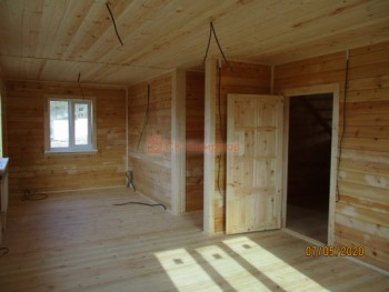 Фото №74: дом из бруса 64