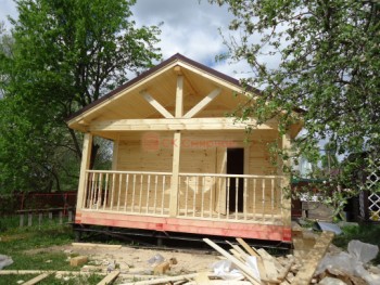 Фото №1: баня из бруса 65