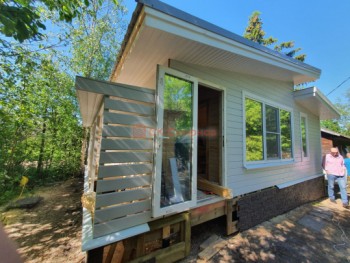 Фото №15: каркасная баня 72